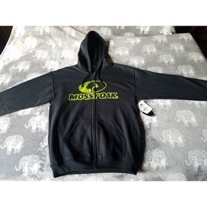 Men's Mossy Oak Zip Up Jacket